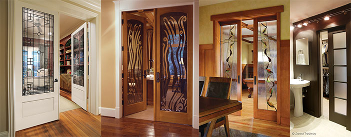 Add Style to Your Interior Space with Decorative Glass Doors - McCray Lumber