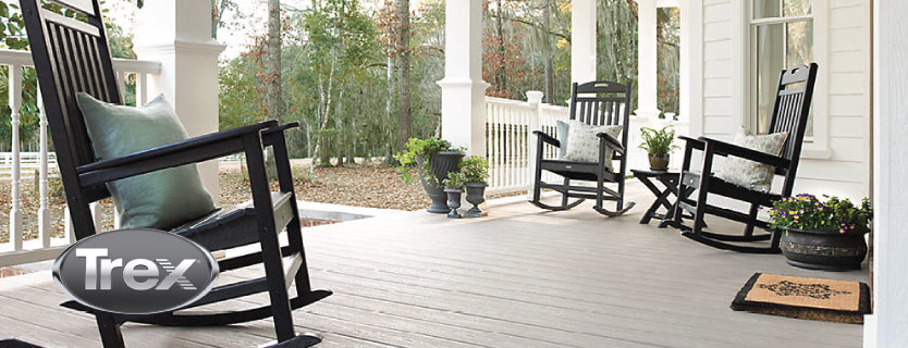 Composite Decking materials in Kansas City with McCray Lumber and Millwork Trex Composite Decking