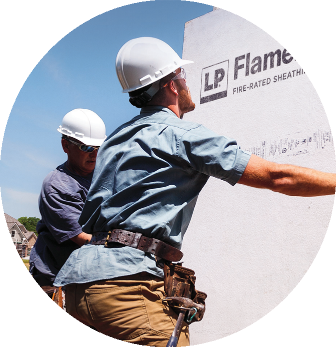 LP® FlameBlock® Fire-Rated Sheathing